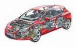 Opel Astra 5-Door 2009 года